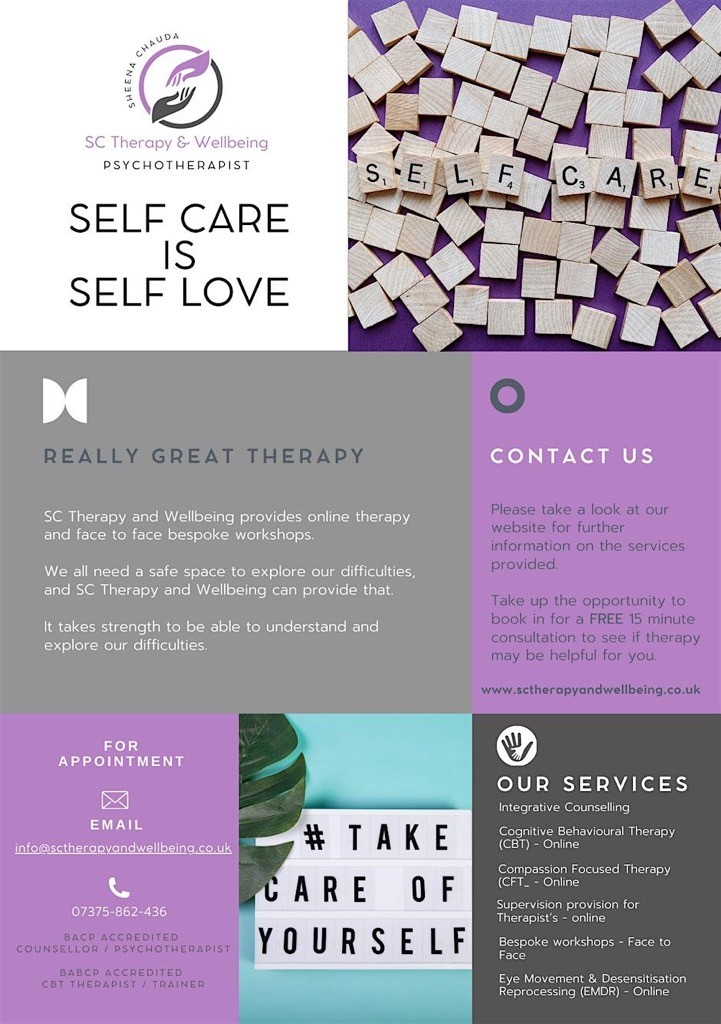 selfcare workshop birmingham